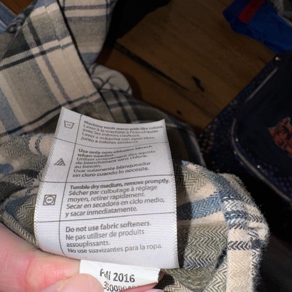 Carhartt Original Fit Plaid Flannel Casual Button Down Shirt Size XXL / 2XL - Picture 4 of 4